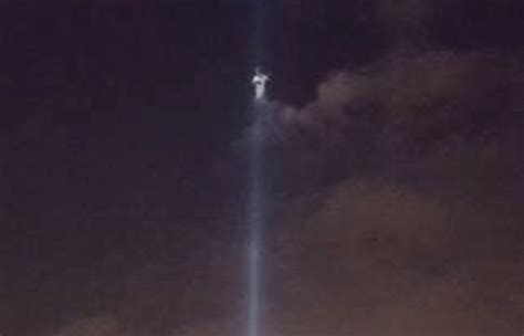 Angel Captured In 911 Lights — Optical Illusion Or Something Else