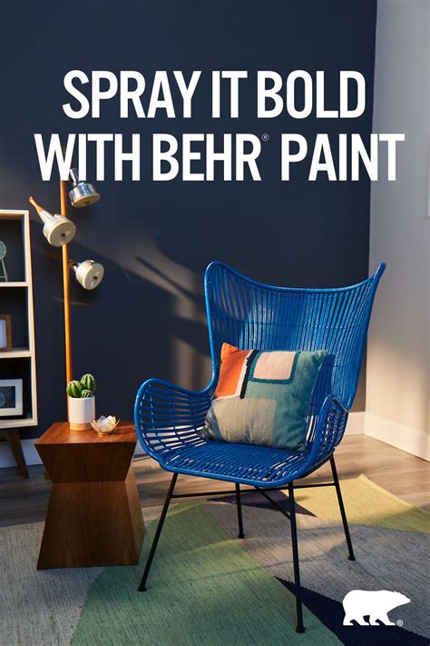Spray It Bold With Behr Spray Paint In 2021 Paint Colors For Home