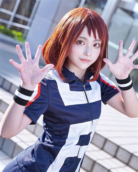 My Hero Academia Cosplay Black Ochako Uraraka Lycra Spandex Jumpsuit Cosplay Costumes Anime 3d