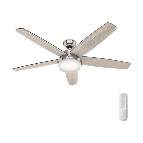 Use the included handheld remote control to easily change the fan speed of the reversible hunter $150 to $249.99 5 blades 60 inch bronze/brown ceiling fan ceiling fans downrod great (over 400 sq ft) hunter indoor living. 60 Inch Hunter Ceiling Fan