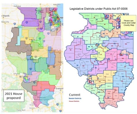 New Legislative And Congressional Maps For Illinois Wvik Quad Cities Npr