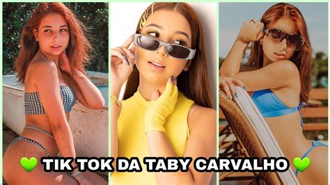 Tik Tok Da Taby Carvalho 💚 Youtube