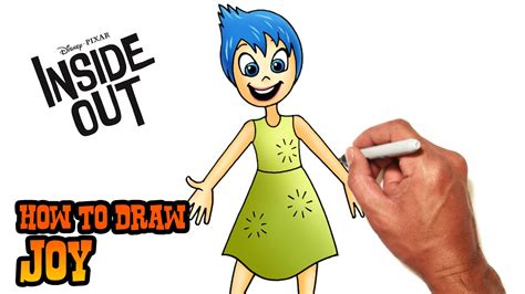How To Draw Joy From Inside Out Easy First Draw A Series Of Angled