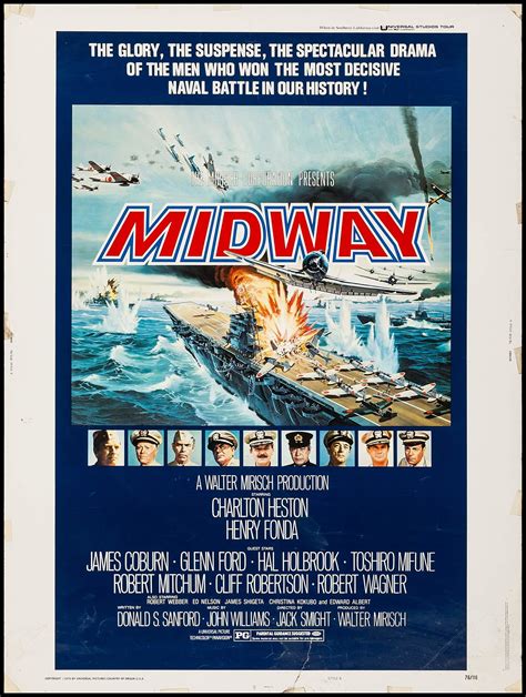 The japanese invasion fleet was destroyed, and america's string of humiliating defeats was finally broken. LA BATTAGLIA DI MIDWAY FILM 1976