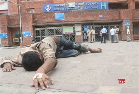 Quarantined Man Jumps Off Delhi Hospital Building Breaks Legs Social