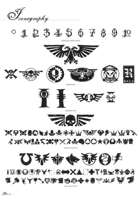 97 Best Wh40k Icons Runes Symbols Warhammer 40k Images On