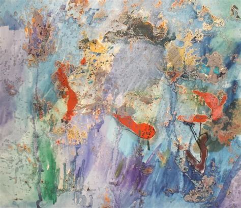Vintage Abstract Expressionism Watercolor Painting Picclick