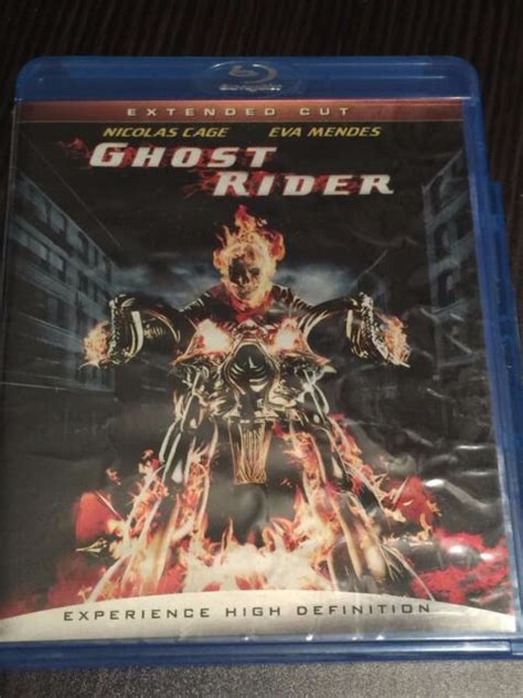 Ghost Rider Blu Ray Disc 2007 Extended Cut Ebay