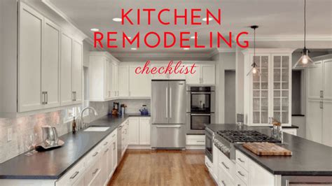 5 steps you must follow to remodel your space! The Ultimate Kitchen Remodel Checklist | Remodel Works
