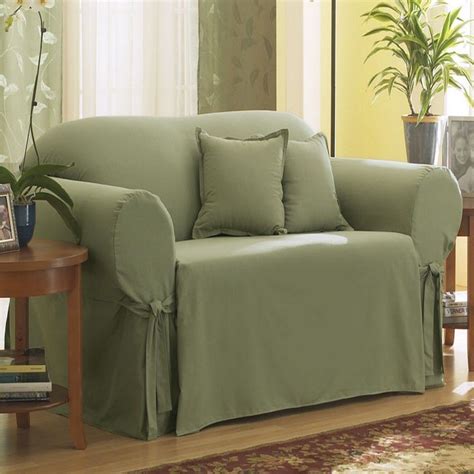 Schau dir angebote von cotton sofa covers auf ebay an. Sure Fit Cotton Duck Washable Loveseat Slipcover (Natural ...