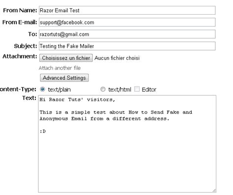 These email services are 'free' because of the advertisements. Send Anonymous Email From Any Different Address - Tips ...