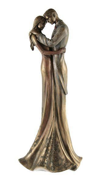 Couple In Love Bronze Figurine 35cm Bronze Ts