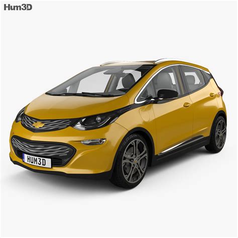 Minimal camouflage shows a design similar to the bolt ev but with a big screen. Chevrolet Bolt EV with HQ interior 2017 3D model ...