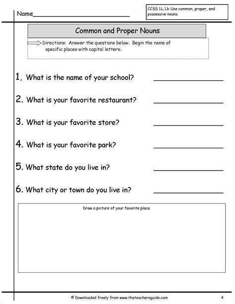 A person can also see the common and proper nouns worksheet 1st grade image gallery that we all get prepared to get the image you are searching for. common and proper nouns worksheet | Proper nouns worksheet, Nouns worksheet, Common and proper nouns