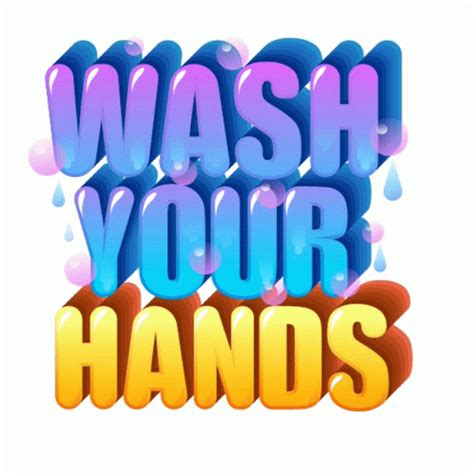 Wash Your Hands Stay Clean Sticker Wash Your Hands Stay Clean