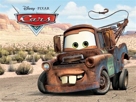 Mater The Tow Truck From Pixars Cars Movie Desktop Wallpaper