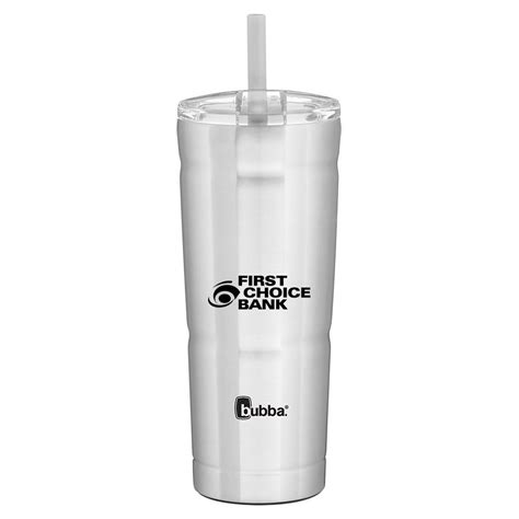 bubba envy double wall insulated tumbler with straw 24 oz personalization available positive