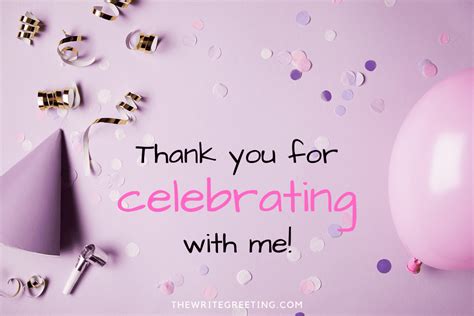 40 Ways To Say Thank You For Coming To My Party The Write Greeting