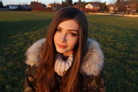 White Sweater Russian Women Women Outdoors Straight Hair Green Eyes