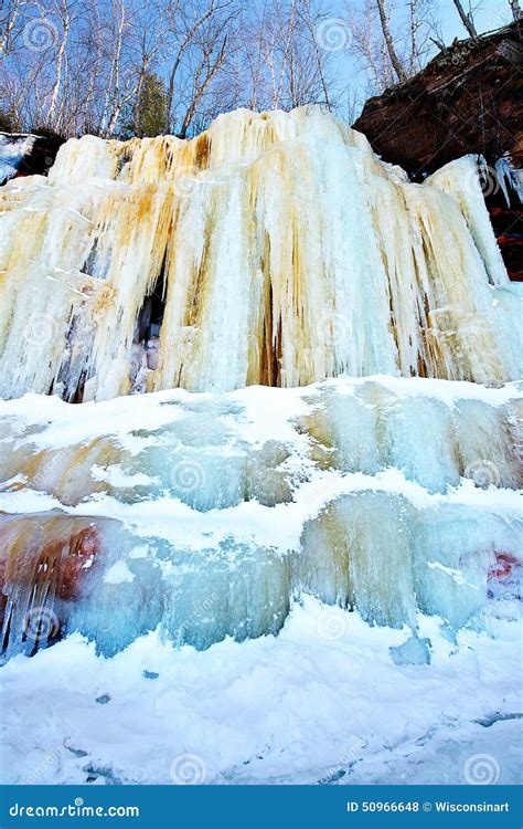 Apostle Islands Ice Caves Wisconsin Stock Photo Image Of Natural
