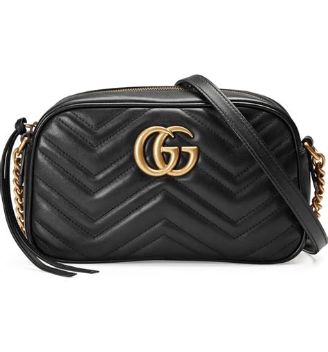 Gucci Small Gg Marmont 20 Matelassé Leather Camera Bag Nordstrom