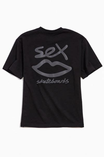 Sex Skateboards Reflective Tee Urban Outfitters
