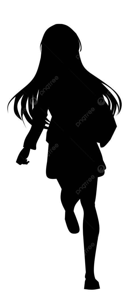Anime Girl Schooling Vector Anime Girl Anime Vector Schooling Anime