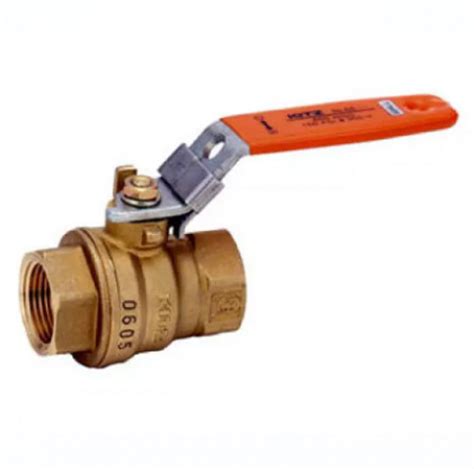 Kitz Brass Ball Valve Wog 600 Psi Thread End Bs21 Size 14 Inch