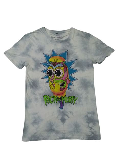 Rick And Morty Tie Dye Rick And Morty Taidai Mens Fashion Tops And Sets