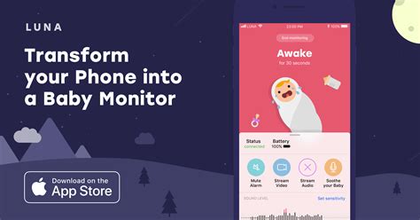 Baby monitor 3g is a fairly stable baby monitor app. Luna Baby Monitor