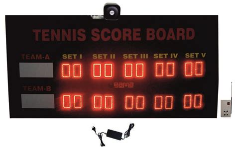 Best Tennis Scoreboards Gama Sport