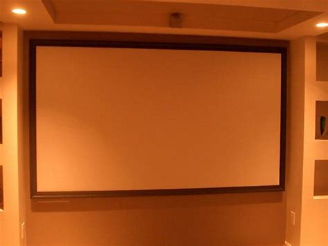 12 Diy Projector Screen Plans For Home Theater Mint Design Blog