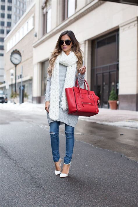 24 Ways To Wear Scarf For Winter Outfit To Look Stylish Fashion Ways