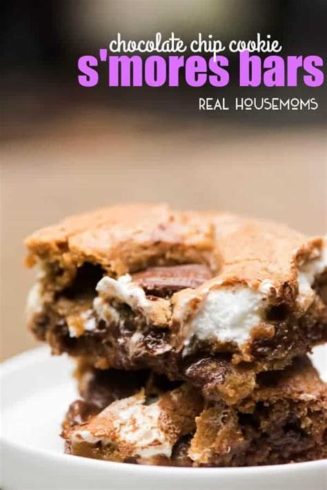 Here, find recipes for mug cakes, the double chocolate chip cookies of your dreams, chocolate cream pie, dense and delectable flourless. Chocolate Chip Cookie S'mores Bars-Easy Dessert Recipe