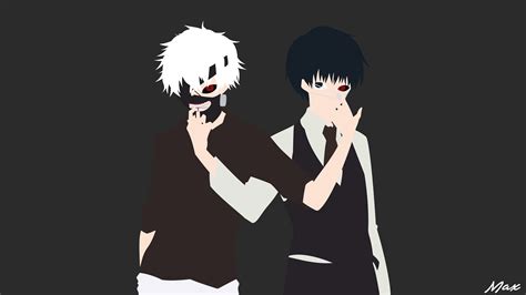 Ken Kaneki Tokyo Ghoul Minimal Wallpaper By Max028 On Deviantart