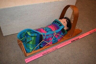 Native American Indian Papoose Porcelain Doll Limited Edition Rare Artist Signe Ebay