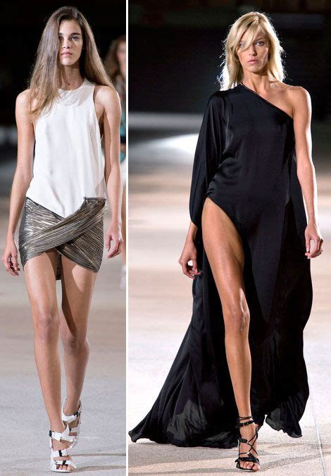Very Daring Dresses Anthony Vaccarello Spring Summer 2013 Dresses Summer Dresses Fashion
