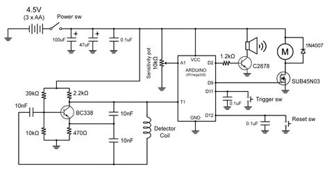 The discharge graph of the coil can be divided in three sections. Build Your Own Metal Detector with an Arduino - LEKULE BLOG