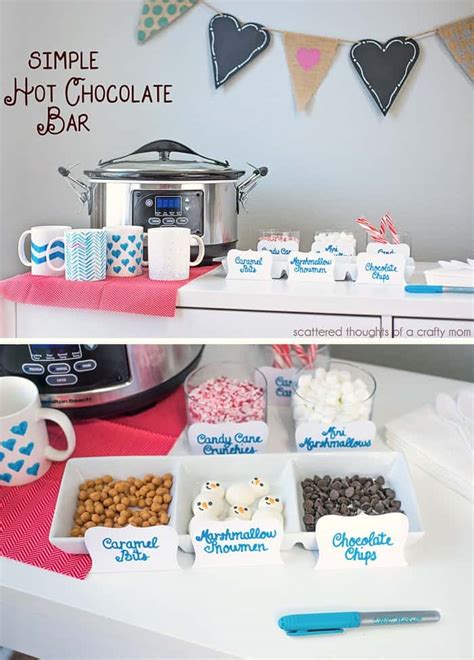 quick and easy hot cocoa bar our crafty mom my xxx hot girl