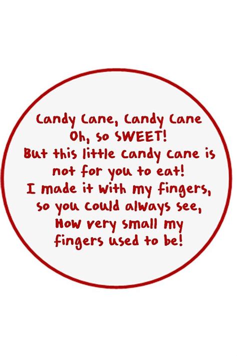 I am looking for a poem to go with candy canes! Candy Cane Poem for Kids Craft by KeelyHinkelCreates on ...