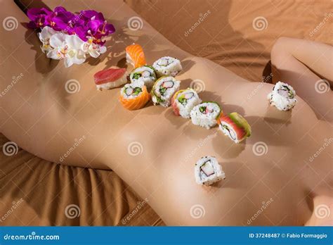 Body Sushi Royalty Free Stock Image Cartoondealer Com