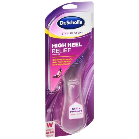 Dr Scholls Stylish Step High Heel Relief Insoles Womens Pr