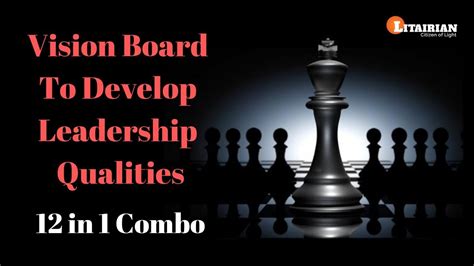 Vision Board To Develop Leadership Qualities 12 In 1 Combo Youtube