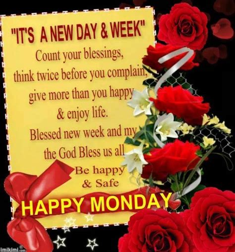 Its A New Day And Week Happy Monday Pictures Photos And Images For