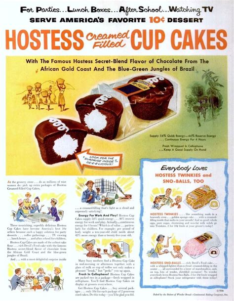 el bloggo de mango a baker s dozen of hostess vintage ads