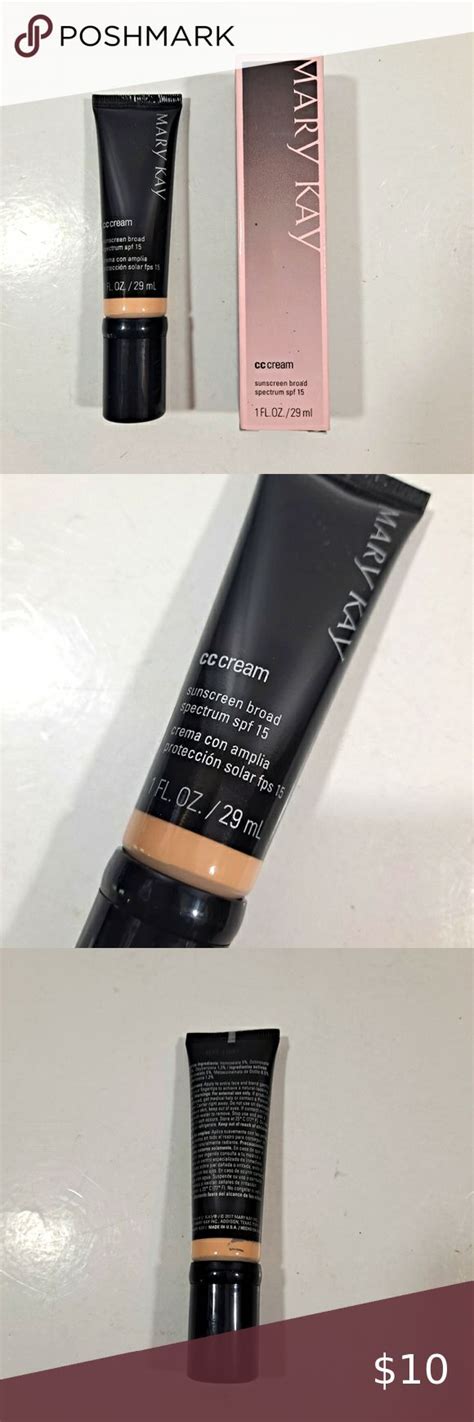 Mary Kay Cc Cream Sunscreen Broad Spectrum Spf Very Light New Fl Oz Exp Cc Cream Broad