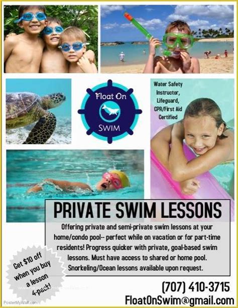 Printable Swimming Lesson Plan Template