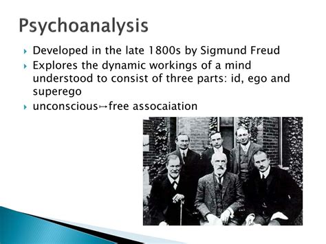 Ppt Sigmund Freud Psychoanalysis Psychotherap Y Powerpoint Presentation Id 9703361