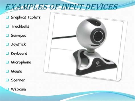 20 Examples Of Input Devices