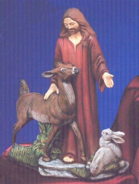 Ceramic Bisque Jesus Christ In The Wilderness Pyop Unpainted Ready To